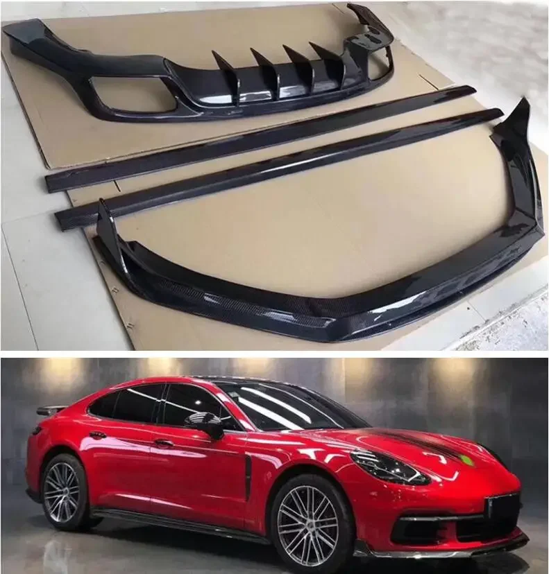 Real Carbon Fiber Front Lip Bumper Side Body Skirt Wing Spoiler Rear Diffuser Cover For Porsche Panamera 971 2017-2021
Real Carbon Fiber Front Lip Bumper Side Body Skirt Wing Spoiler Rear Diffuser Cover For Porsche Panamera 971 2017-2021