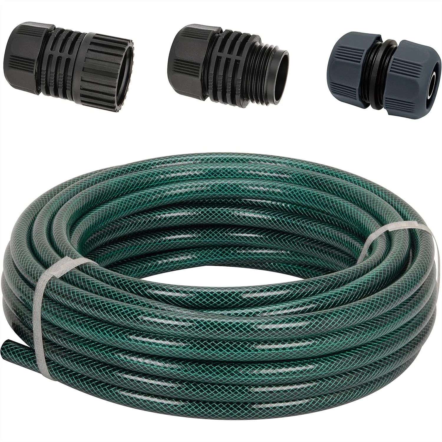 Rubber Garden Hose 1/2 in x 50 ft with 3-Ply Reinforced Braided Design, Lightweight Flexible DIY Set for Watering Lawn and
Rubber Garden Hose 1/2 in x 50 ft with 3-Ply Reinforced Braided Design, Lightweight Flexible DIY Set for Watering Lawn and