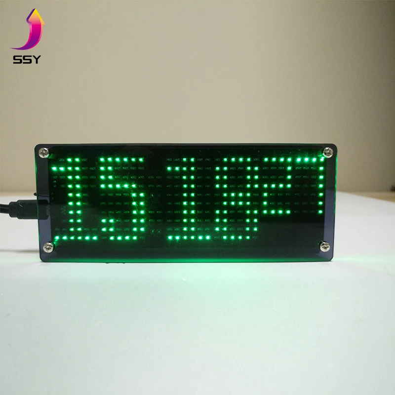 Chip LED Dot Matrix Digital Clock Production Kit Electronic Diy Clock Kit Electronic Production Parts
Chip LED Dot Matrix Digital Clock Production Kit Electronic Diy Clock Kit Electronic Production Parts