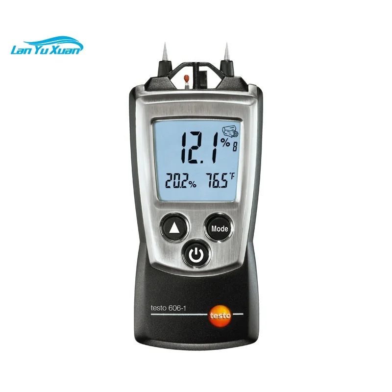 Оригинальный измеритель влажности Testo 606-1 для дерева, 0560 6060 цифровой с калибровочным сертификатом
Оригинальный измеритель влажности Testo 606-1 для дерева, 0560 6060 цифровой с калибровочным сертификатом