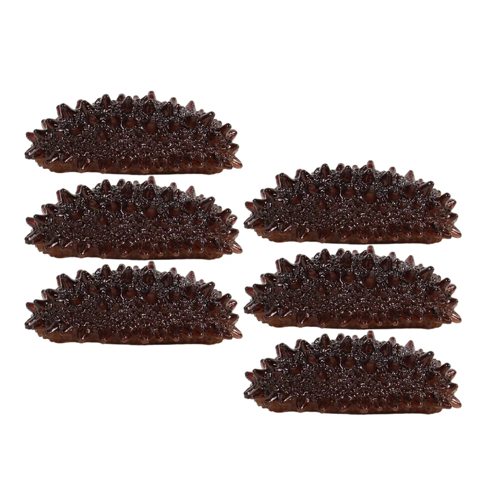 6 Pcs Mini Artificial Sea Cucumber Models High Simulation PVC Props for Home Decor Bakery Restaurant Display Seafood Model Toy
6 Pcs Mini Artificial Sea Cucumber Models High Simulation PVC Props for Home Decor Bakery Restaurant Display Seafood Model Toy