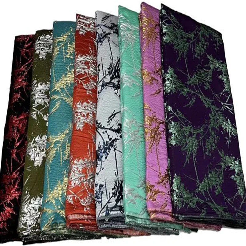 African Tulle Lace Fabric 2023 Pink Satin Nigerian Brocade Gild Jacquard Lace Fabric For Sewing Wedding Party Dress Women Cloth
African Tulle Lace Fabric 2023 Pink Satin Nigerian Brocade Gild Jacquard Lace Fabric For Sewing Wedding Party Dress Women Cloth