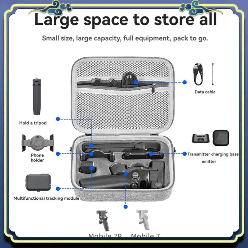 Portable STARTRC For DJI Osmo Mobile 7/7 Pro Storage Bag Portable Carrying Case Handheld Gimbal Storage Bag For DJI OM7/7Pro Acc
Portable STARTRC For DJI Osmo Mobile 7/7 Pro Storage Bag Portable Carrying Case Handheld Gimbal Storage Bag For DJI OM7/7Pro Acc