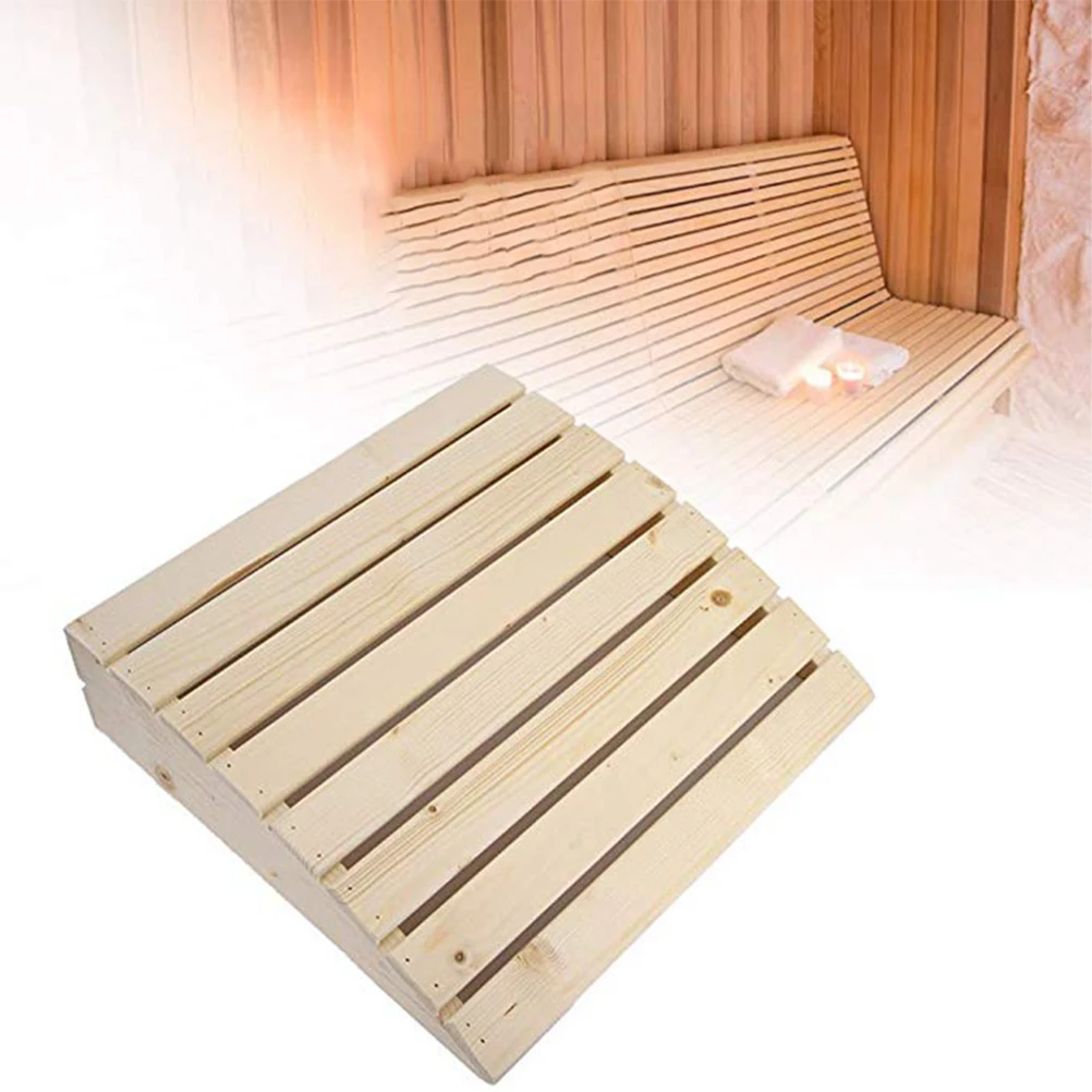 Sauna Curved Shape Comfort Wooden Pillow Wooden Sauna Pillow Support Room Bath Facilities Ideal Gift
Sauna Curved Shape Comfort Wooden Pillow Wooden Sauna Pillow Support Room Bath Facilities Ideal Gift