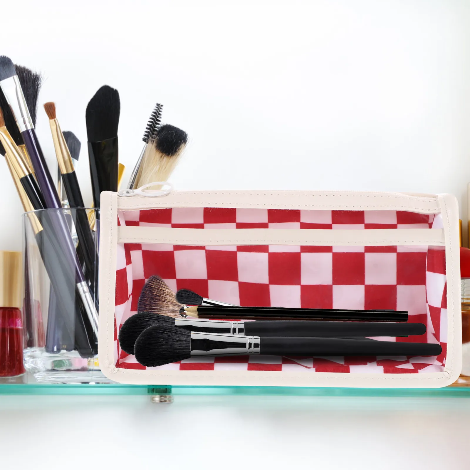 Large Pencil Case Chessboard Pattern Portable Pen Bag for School Office Supplies Organization Kids Adults Writers Artists
Large Pencil Case Chessboard Pattern Portable Pen Bag for School Office Supplies Organization Kids Adults Writers Artists