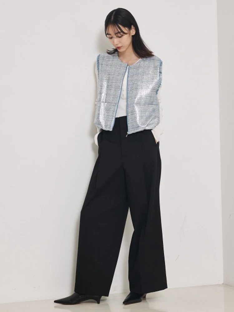 ihe Luxury Wool Blend Jaet Silver Tead Embroidery ort Zipper Balloon Svel Women's Faion Autumn Spring Coat
ihe Luxury Wool Blend Jaet Silver Tead Embroidery ort Zipper Balloon Svel Women's Faion Autumn Spring Coat