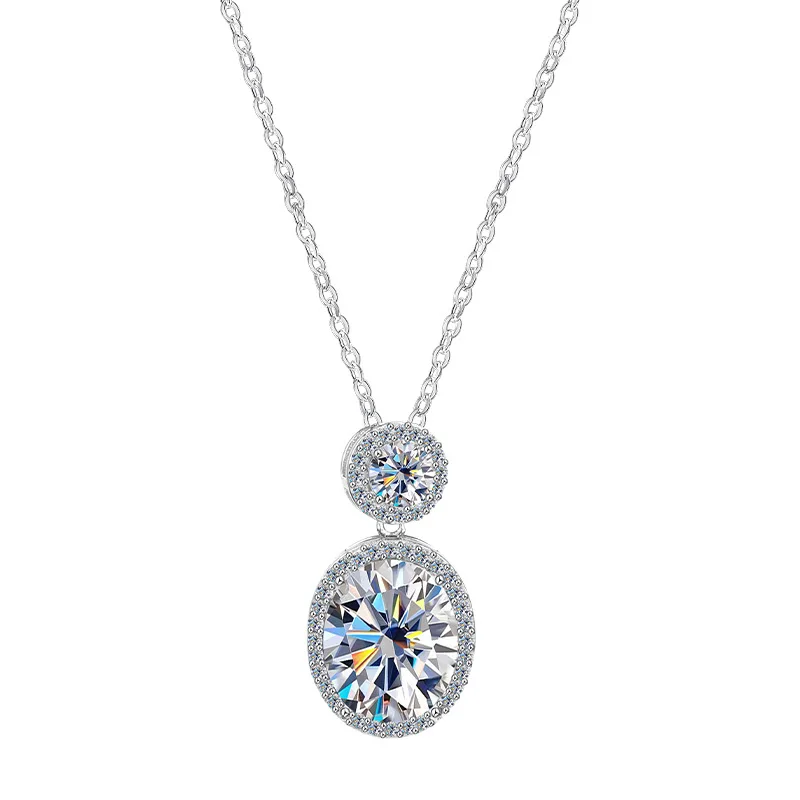 Round pendant S925 pure silver irregular shape 0.6ct vvs1 moissanite micro inlaid necklace jewelry gift Christmas gift
Round pendant S925 pure silver irregular shape 0.6ct vvs1 moissanite micro inlaid necklace jewelry gift Christmas gift
