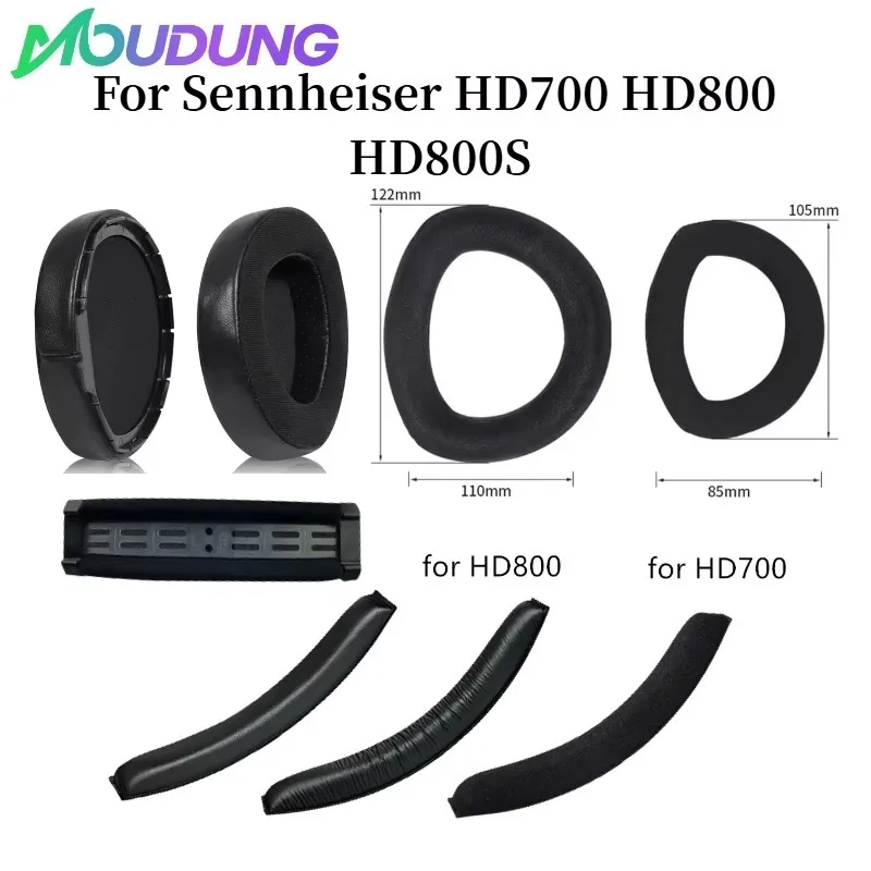 MOUDUNG Replacement 1 Pair Sheepskin Ear Pads or Headband For Sennheiser HD700 HD800 HD800S Headphones Ear Pads Headset Foam
MOUDUNG Replacement 1 Pair Sheepskin Ear Pads or Headband For Sennheiser HD700 HD800 HD800S Headphones Ear Pads Headset Foam