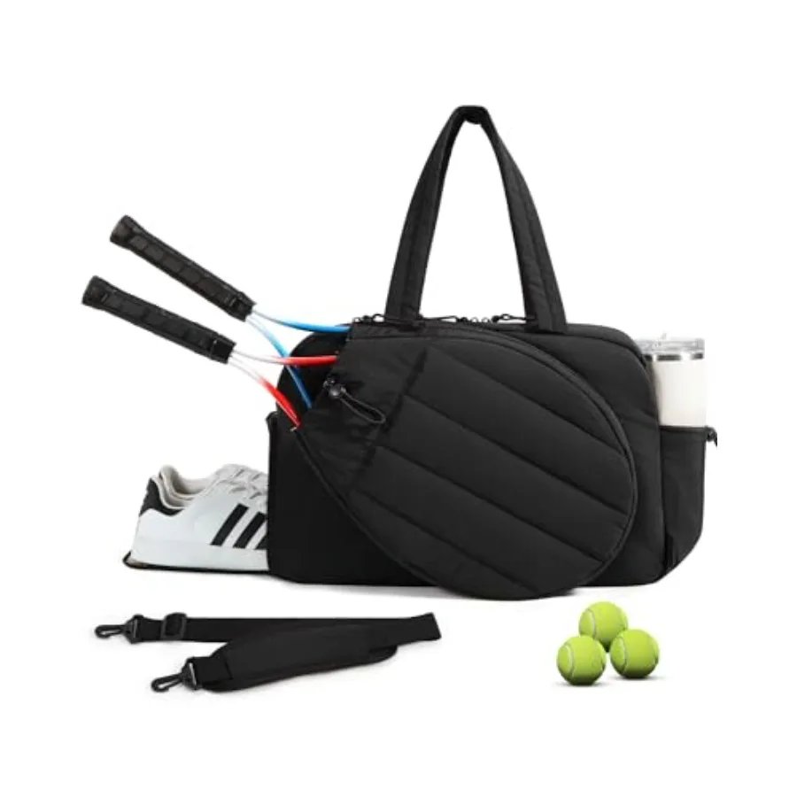 for Women, Holds 2 Rackets with Shoe Compartment, 15.6" Laptop Gym Backpacks for Court, Off-work, Everyday and Overnight Weeken
for Women, Holds 2 Rackets with Shoe Compartment, 15.6" Laptop Gym Backpacks for Court, Off-work, Everyday and Overnight Weeken