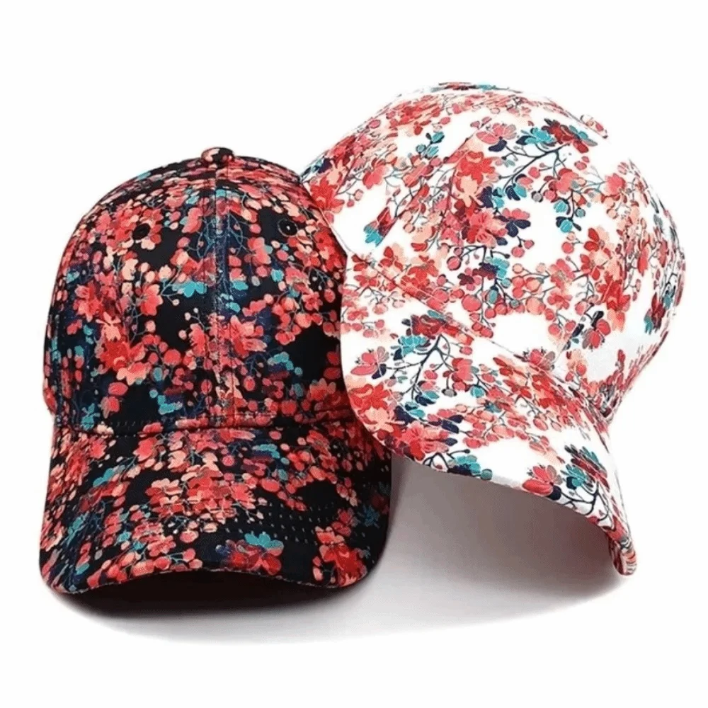 Personality Flower Print Baseball Cap Adjustable Lightweight Sun Cap Sun Protection Breathable Duck Tongue Hat For Men Women
Personality Flower Print Baseball Cap Adjustable Lightweight Sun Cap Sun Protection Breathable Duck Tongue Hat For Men Women