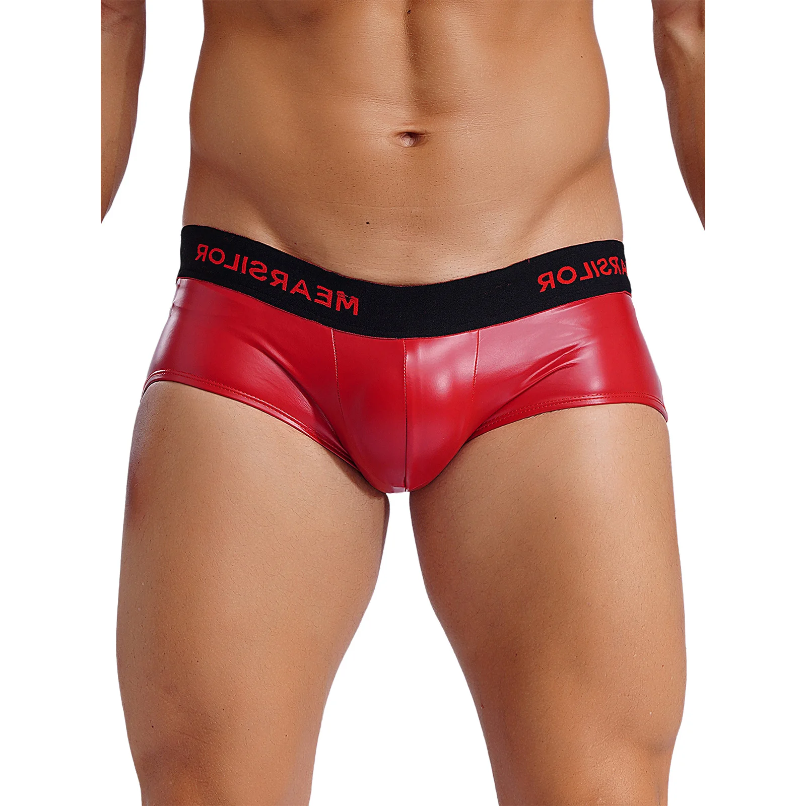 Men Low Rise Latex Boxer Shorts Beach Pool Swimwear Letter Print Waistband Pouch Briefs Underwear Pole Dancing Clubwear Homewear
Men Low Rise Latex Boxer Shorts Beach Pool Swimwear Letter Print Waistband Pouch Briefs Underwear Pole Dancing Clubwear Homewear