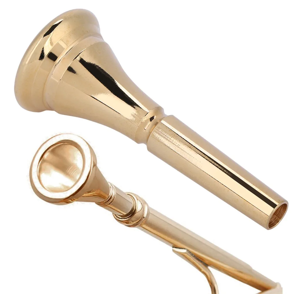 Gold &Silver French Horn Mouthpiece Standard Brass Horn Mouthpiece Mouth Replacement Brass Mouthpiece Replacement
Gold &Silver French Horn Mouthpiece Standard Brass Horn Mouthpiece Mouth Replacement Brass Mouthpiece Replacement