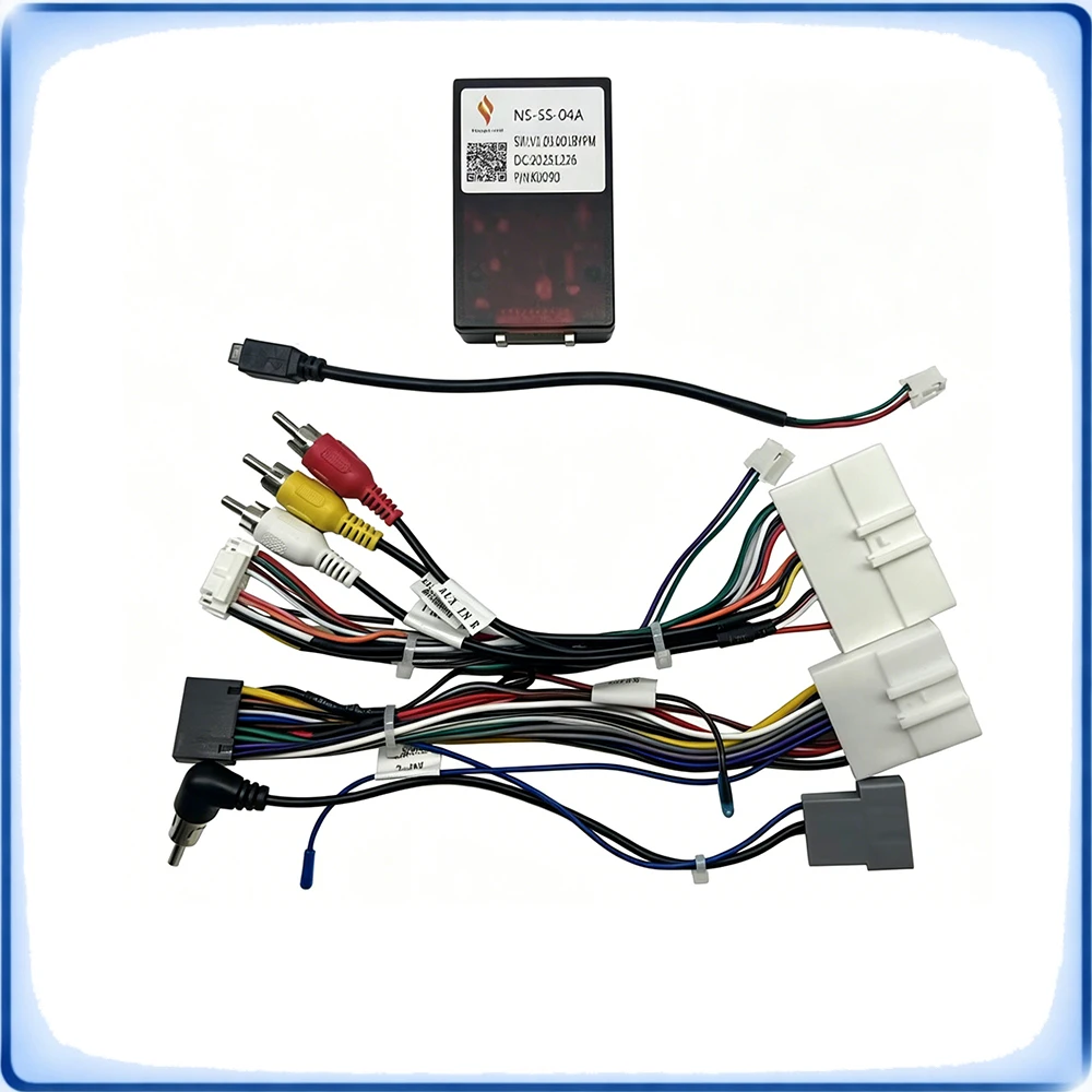 Car Radio Wiring Harness with CANBUS Decoder for Nissan X-Trail Qashqai 2019-2023 Israel Version High Model
Car Radio Wiring Harness with CANBUS Decoder for Nissan X-Trail Qashqai 2019-2023 Israel Version High Model