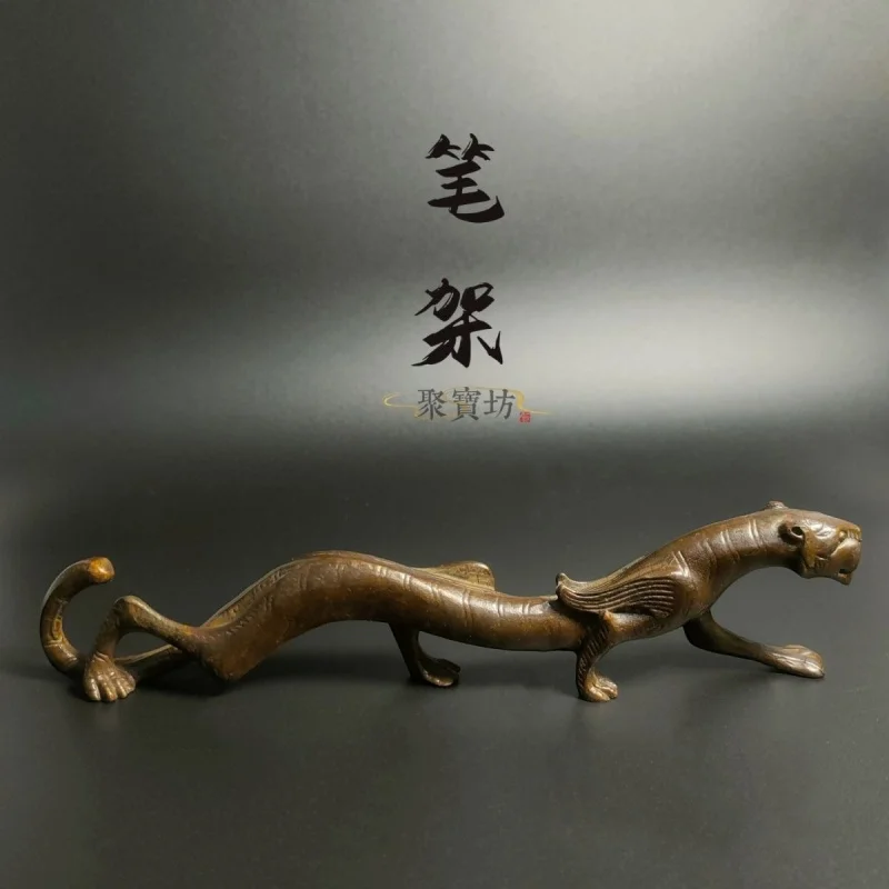 【1426People Collection】Walking Tiger Pen Holder Pen Rest Paperweight Copper Pen Holder Paperweight Paper Press Tea Pet Tea Calli
【1426People Collection】Walking Tiger Pen Holder Pen Rest Paperweight Copper Pen Holder Paperweight Paper Press Tea Pet Tea Calli