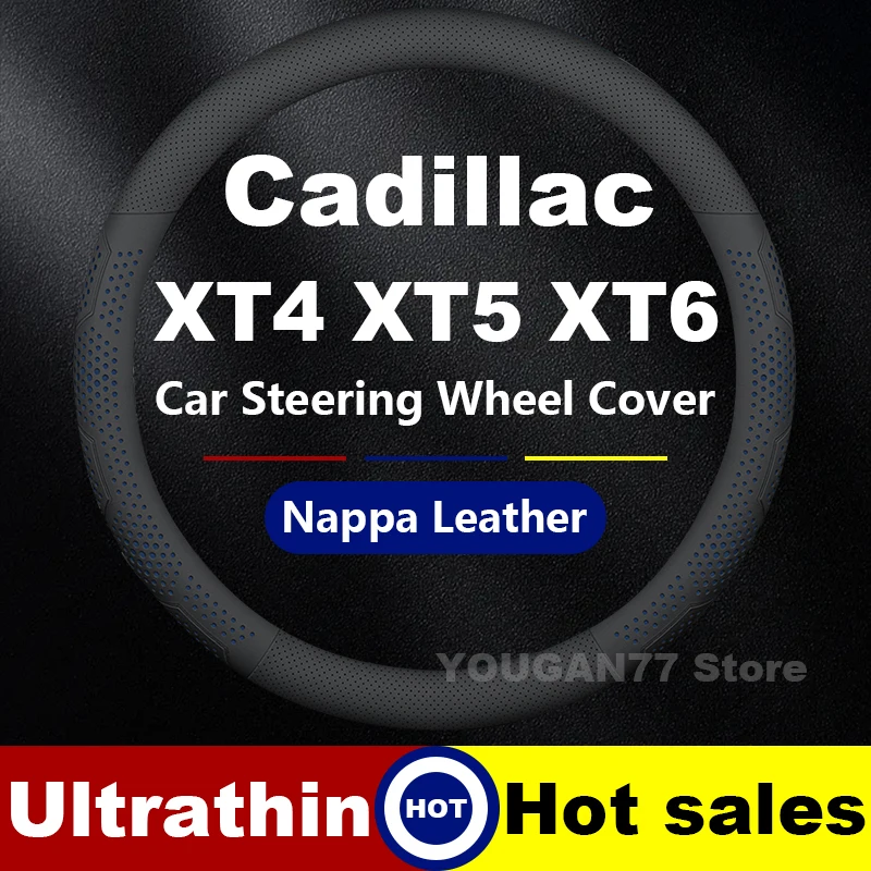 Leather Car Steering Wheel Cover For Cadillac XT4 XT5 XT6 2018-2025 Covers For Covers Auto Interior Cadillac XT5 Accessories
Leather Car Steering Wheel Cover For Cadillac XT4 XT5 XT6 2018-2025 Covers For Covers Auto Interior Cadillac XT5 Accessories