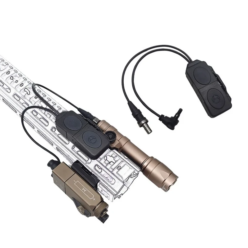 Tactical PEQ 15 Laser Light Switch Double Button M300 M600 PEQ DBAL Flashlight Airsoft weapons Parts Fit 20mm Picatinny Rail
Tactical PEQ 15 Laser Light Switch Double Button M300 M600 PEQ DBAL Flashlight Airsoft weapons Parts Fit 20mm Picatinny Rail