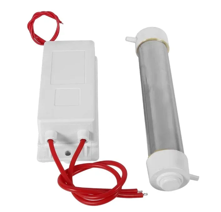 Adjustable Power Supply 1G 2G 3G 5G 10G Quartz Ozone Tube Generator 220V Engine Core with 10G Quartz Ozone Tube Ozone Generator
Adjustable Power Supply 1G 2G 3G 5G 10G Quartz Ozone Tube Generator 220V Engine Core with 10G Quartz Ozone Tube Ozone Generator