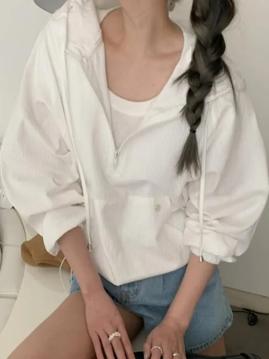 Fre Striped Lazy Sle Women's Summer 2025 New Dstring Thin Design Overhead Sun Protection irt Korean Loose Fit Long S...
Fre Striped Lazy Sle Women's Summer 2025 New Dstring Thin Design Overhead Sun Protection irt Korean Loose Fit Long S...