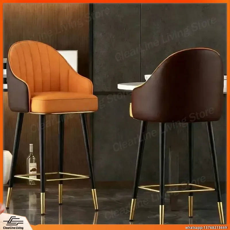 Light Luxury Bar Stool Simple Rotating Bar Chair for Home Kitchen Counter Office Front Desk Cashier High Chair Modern
Light Luxury Bar Stool Simple Rotating Bar Chair for Home Kitchen Counter Office Front Desk Cashier High Chair Modern