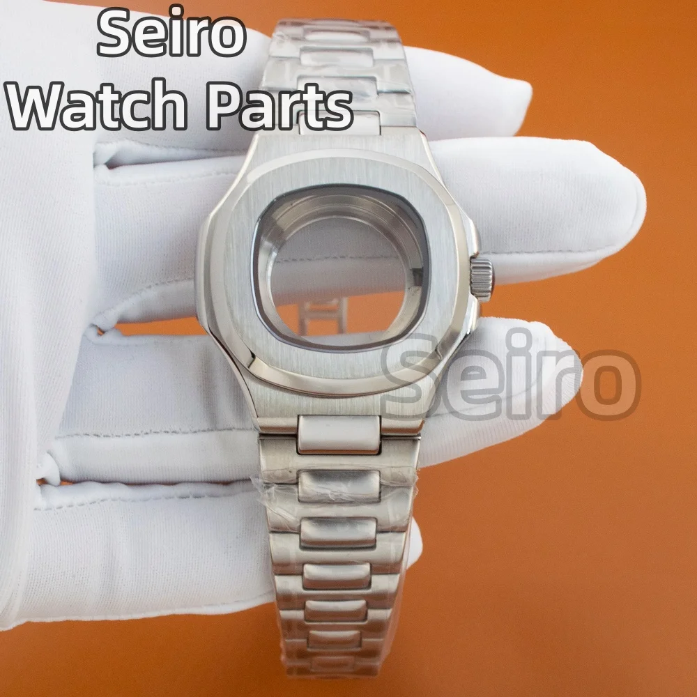 35mm Lady NH35 Case Strap for Nautilus Women Watch Sapphire Glass fit NH05 NH06 Automatic Movement 316L Stainless Steel Case
35mm Lady NH35 Case Strap for Nautilus Women Watch Sapphire Glass fit NH05 NH06 Automatic Movement 316L Stainless Steel Case