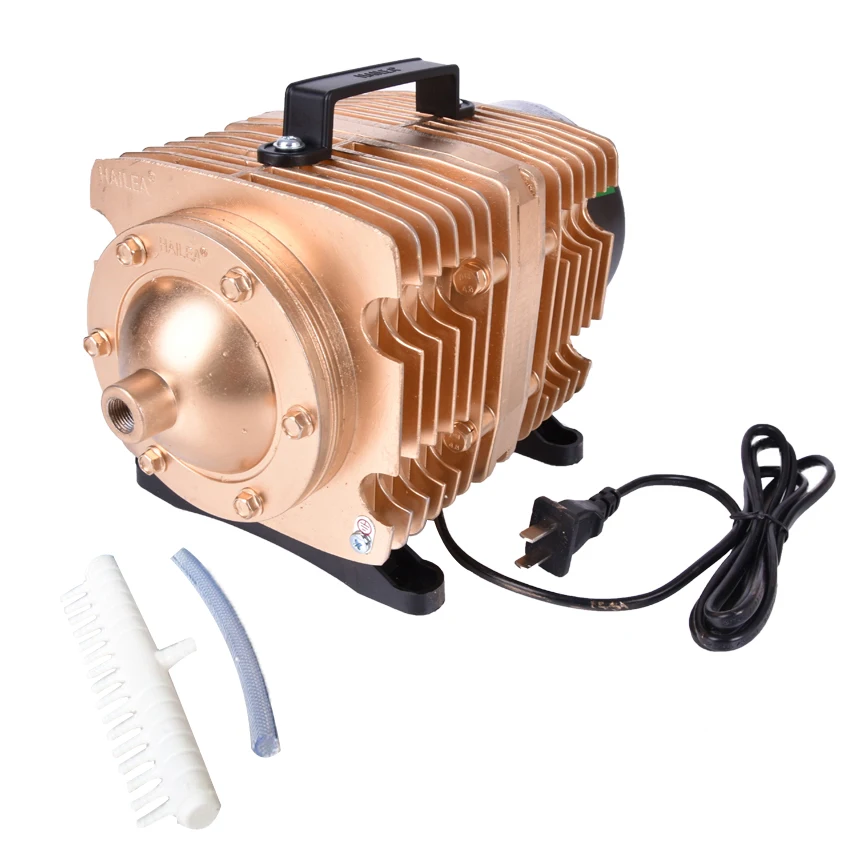 ACO-009E 145L /min 0.040Mpa 160W bubble Aquarium Koi fish tank oxygen Hailea Electromagnetic air compressor air pump AC 220 V
ACO-009E 145L /min 0.040Mpa 160W bubble Aquarium Koi fish tank oxygen Hailea Electromagnetic air compressor air pump AC 220 V