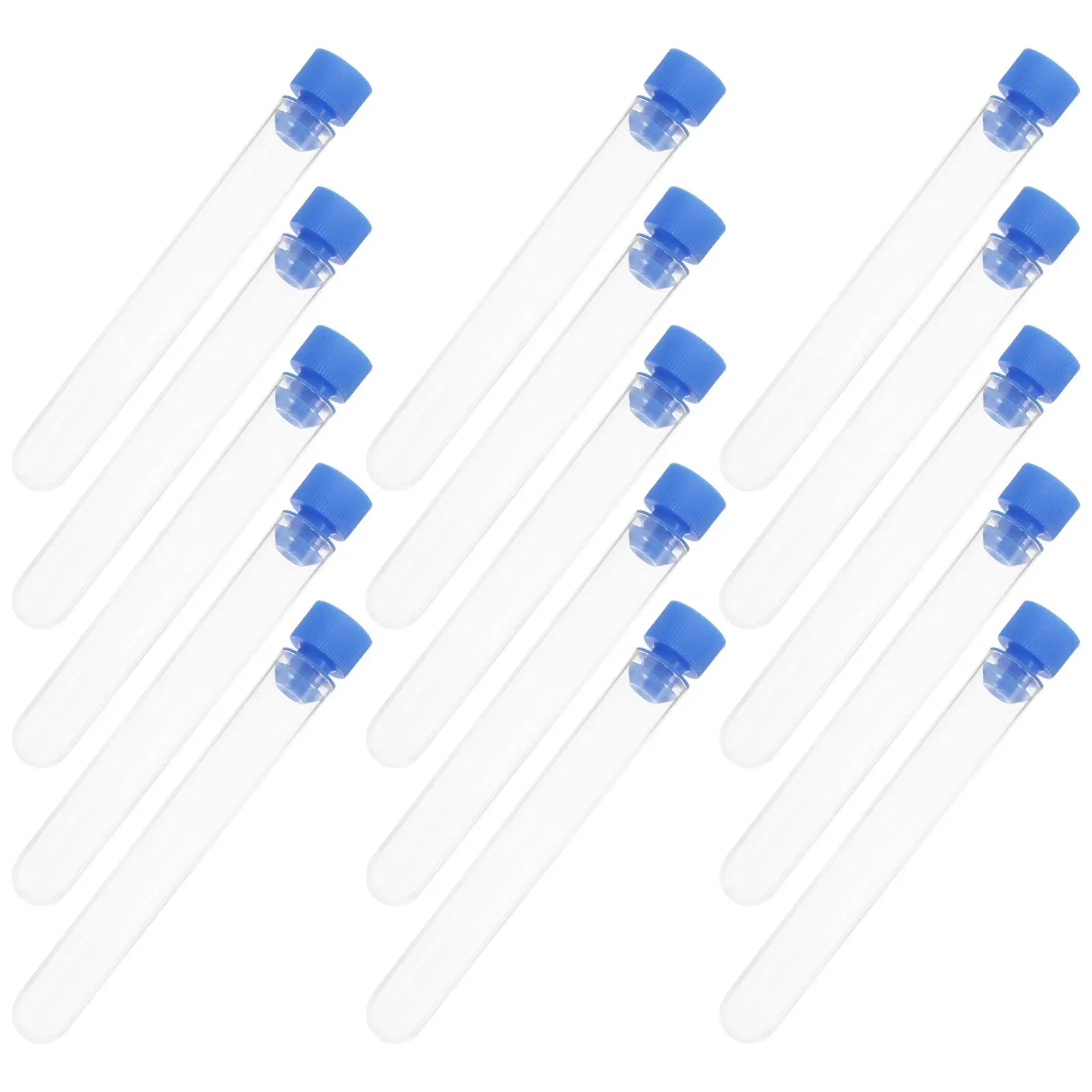 50 Pcs 15x100mm Laboratory Test Tubes Clear Plastic Storage Containers for Samples Scientific Experiments Plant Propagation
50 Pcs 15x100mm Laboratory Test Tubes Clear Plastic Storage Containers for Samples Scientific Experiments Plant Propagation