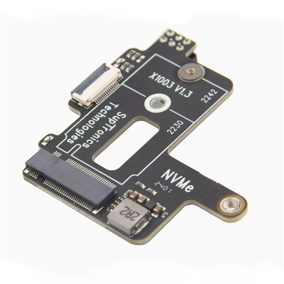 SuperDeals X1003 PCIE Expansion Board for Raspberry Pi 5 PCIe to M.2 NVMe SSD Expansion Board for 2242 2230 NVME SSD
SuperDeals X1003 PCIE Expansion Board for Raspberry Pi 5 PCIe to M.2 NVMe SSD Expansion Board for 2242 2230 NVME SSD