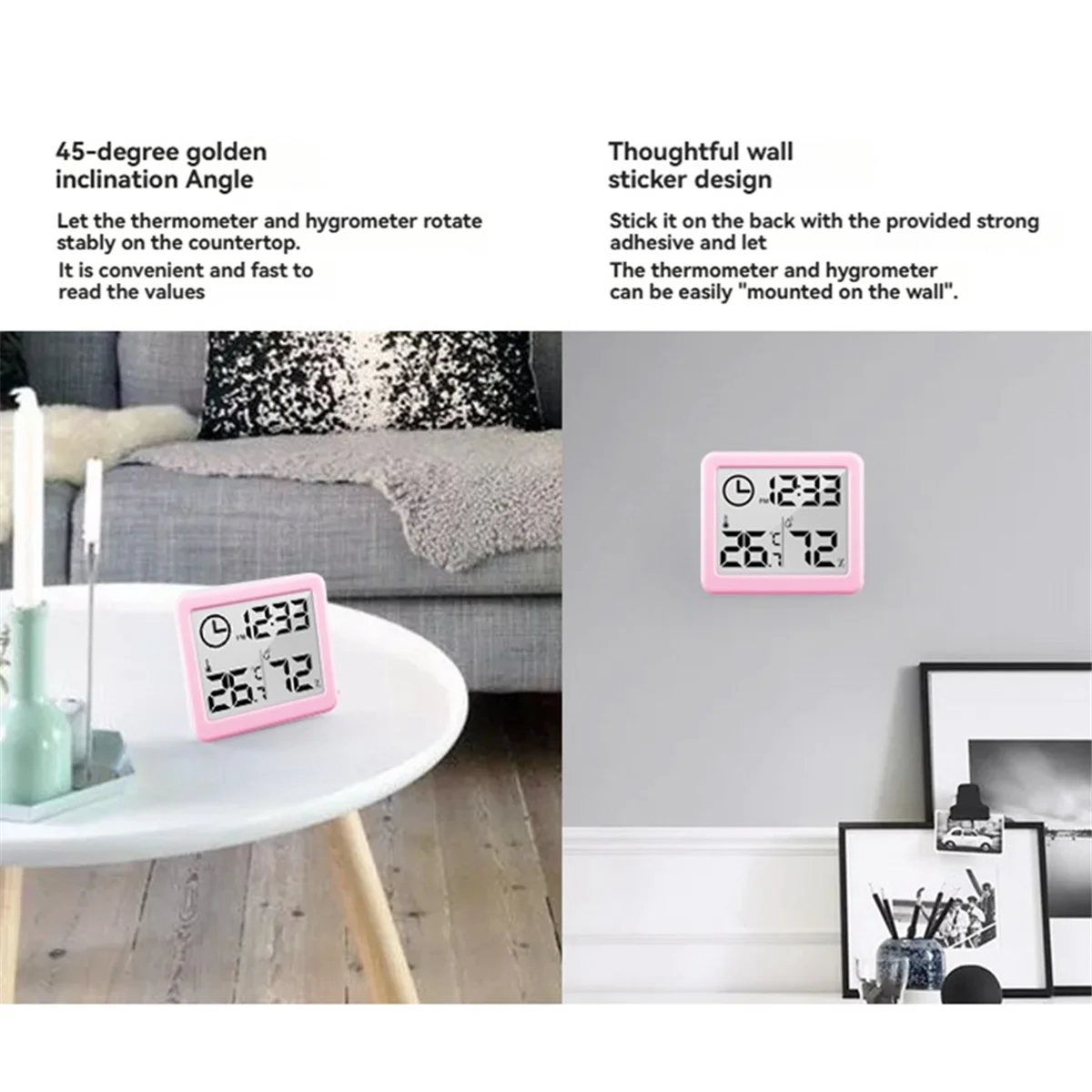 Автоматический электронный цифровой гигрометр, комнатный термометр
Автоматический электронный цифровой гигрометр, комнатный термометр