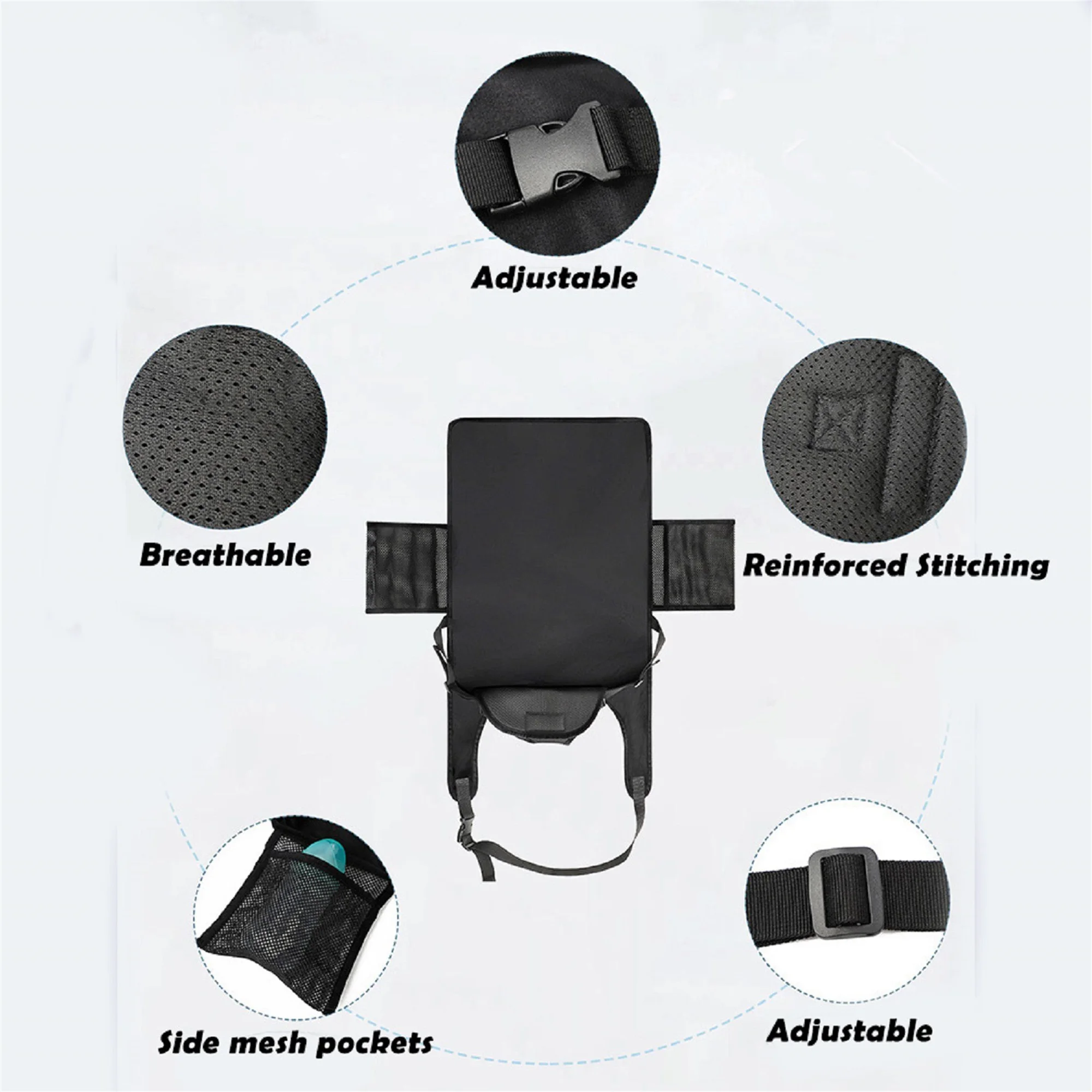 Portable Baby Car Seat Travel Tray with Detachable Snack and Toy Organizer for Long Road Trips and Flights
Portable Baby Car Seat Travel Tray with Detachable Snack and Toy Organizer for Long Road Trips and Flights