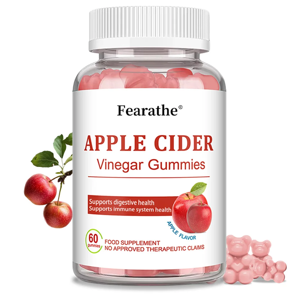 Apple Cider Vinegar Gummies - Support Normal Energy Levels & Gut Health - Supports Digestion, Detox & Cleansing, Immune Health
Apple Cider Vinegar Gummies - Support Normal Energy Levels & Gut Health - Supports Digestion, Detox & Cleansing, Immune Health