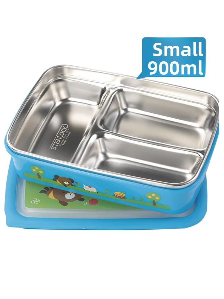 Small 304 Stainl Steel Lunch Box with Tee Carents for Primary School Children Portable Meal Tray Children's Bento Box
Small 304 Stainl Steel Lunch Box with Tee Carents for Primary School Children Portable Meal Tray Children's Bento Box