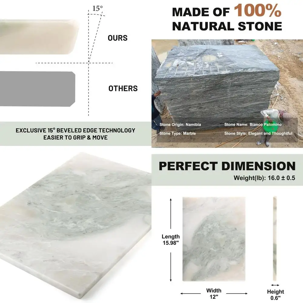 Большая мраморная разделочная доска ручной работы для кухни, 16x12 дюймов — идеально подходит для сыра, кусочков, кондитерских изделий, свадеб и домашней одежды.
Большая мраморная разделочная доска ручной работы для кухни, 16x12 дюймов — идеально подходит для сыра, кусочков, кондитерских изделий, свадеб и домашней одежды.