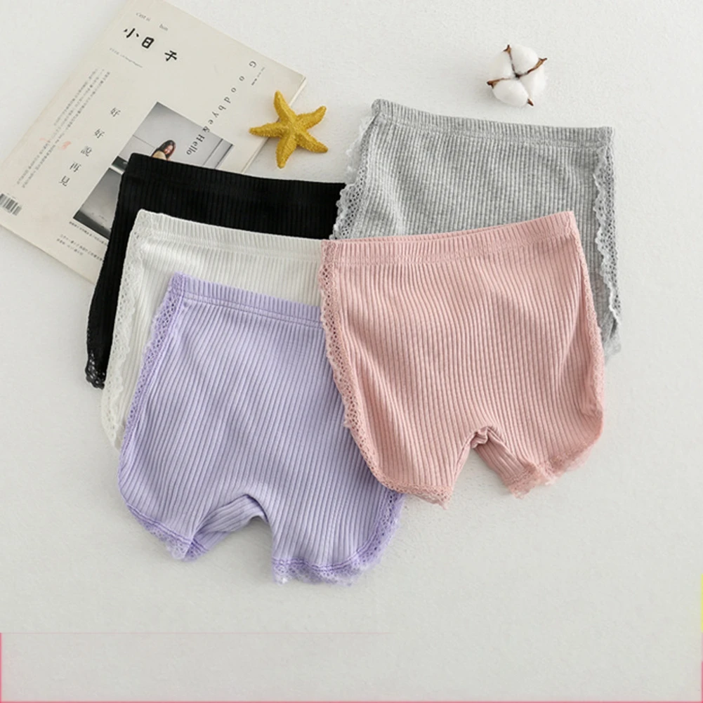 Summer Children Leggings Solid Sweet Lace Bottom Trousers Girl Cotton Comfortable Breathable Under Pants Ribbed Shorts Homewear
Summer Children Leggings Solid Sweet Lace Bottom Trousers Girl Cotton Comfortable Breathable Under Pants Ribbed Shorts Homewear
