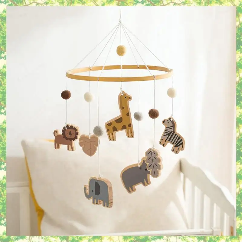 T84C-Baby Mobile For Crib - Jungle Animals Baby Mobile - Nursery Mobile For Girl Or Boy Gender Neutral Handmade Mobile Easy To U
T84C-Baby Mobile For Crib - Jungle Animals Baby Mobile - Nursery Mobile For Girl Or Boy Gender Neutral Handmade Mobile Easy To U
