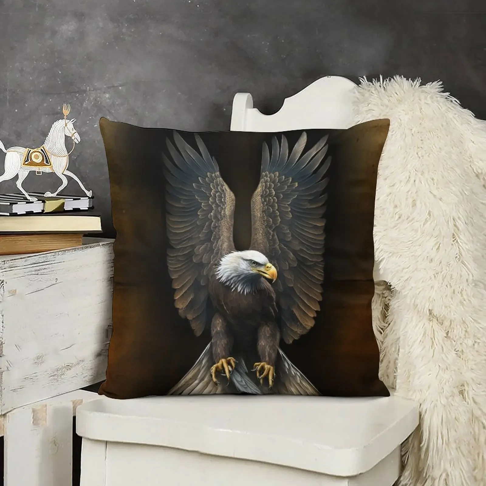 RUSTY EAGLE Throw Pillow Decorative pillowcase Luxury Cushion Cover luxury home accessories Sofa Decorative Covers pillow
RUSTY EAGLE Throw Pillow Decorative pillowcase Luxury Cushion Cover luxury home accessories Sofa Decorative Covers pillow