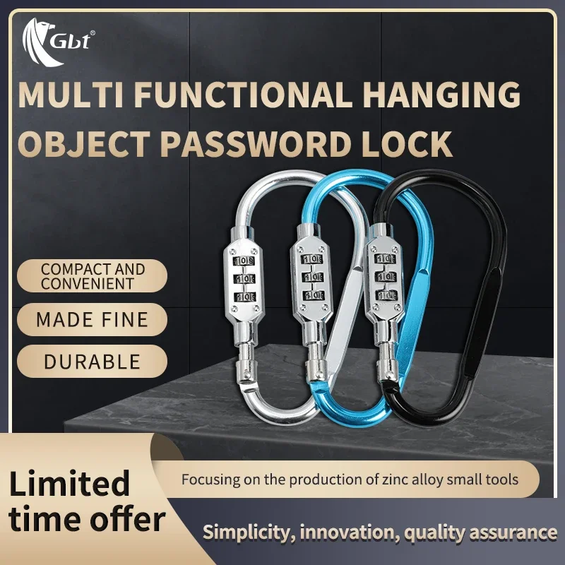 Large multifunctional alloy color password lock, storage cabinet lock, anti-theft climbing buckle, luggage lock
Large multifunctional alloy color password lock, storage cabinet lock, anti-theft climbing buckle, luggage lock