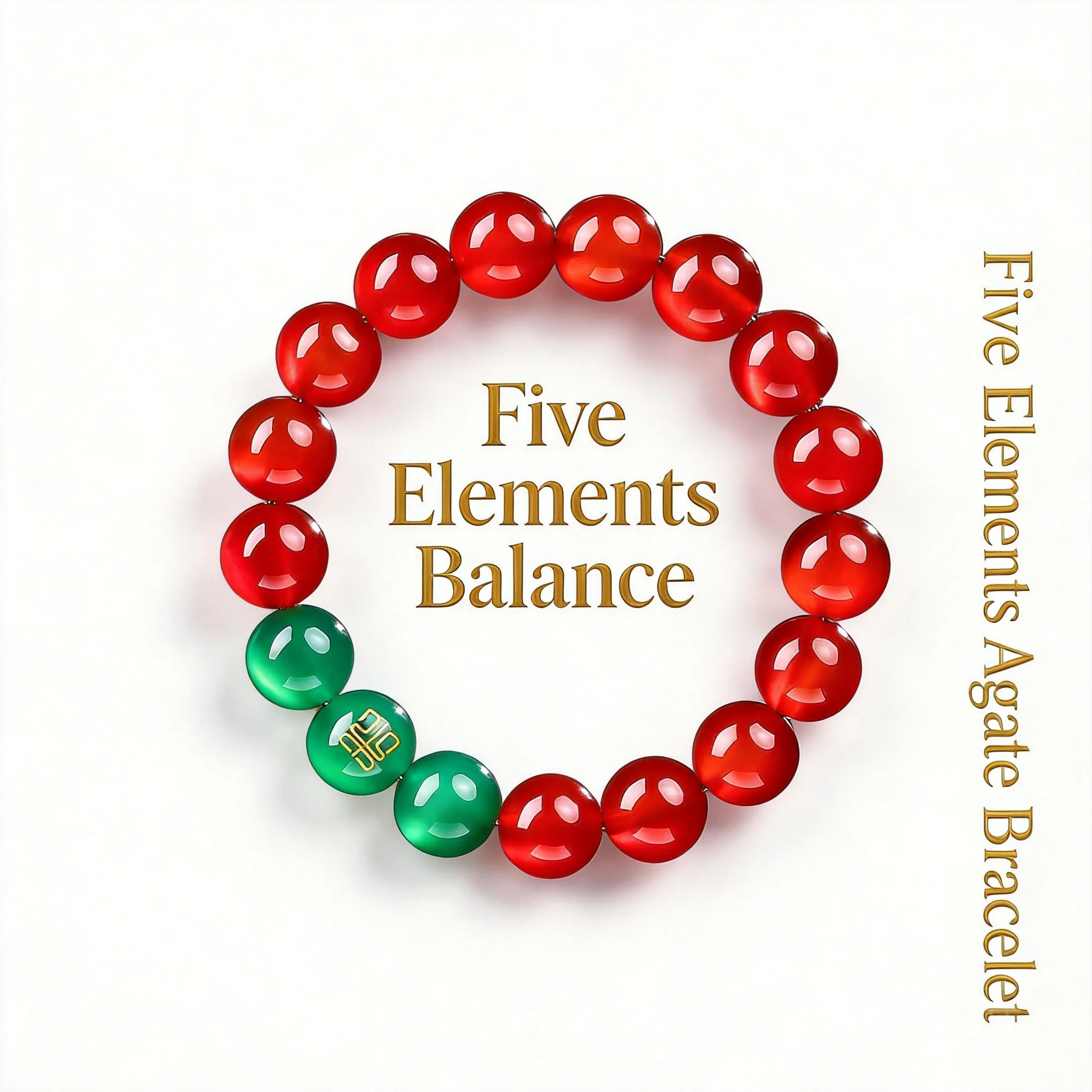 2026 Chinese Style Five Elements Balance Bracelet Natural Agate Crystal Beaded Spiritual Energy Healing Jewelry For Men Women
2026 Chinese Style Five Elements Balance Bracelet Natural Agate Crystal Beaded Spiritual Energy Healing Jewelry For Men Women