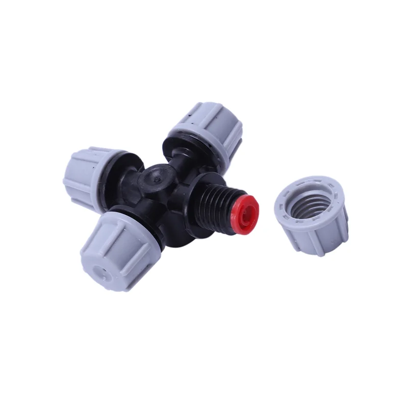 ABAH-Greenhouse Humidifier Plant Misting Cross Atomizing Nozzle Sprinkler Tee (30Pcs) 
ABAH-Greenhouse Humidifier Plant Misting Cross Atomizing Nozzle Sprinkler Tee (30Pcs)