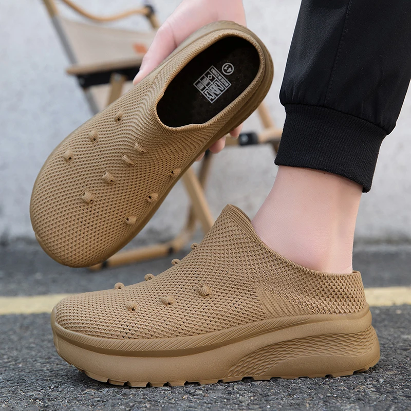 Men's Slippers Summer Outdoor Sandals Clogs Home Garden Shoes for Men Beach Slippers Soft Bottom Baotou Clogs Slippers
Men's Slippers Summer Outdoor Sandals Clogs Home Garden Shoes for Men Beach Slippers Soft Bottom Baotou Clogs Slippers