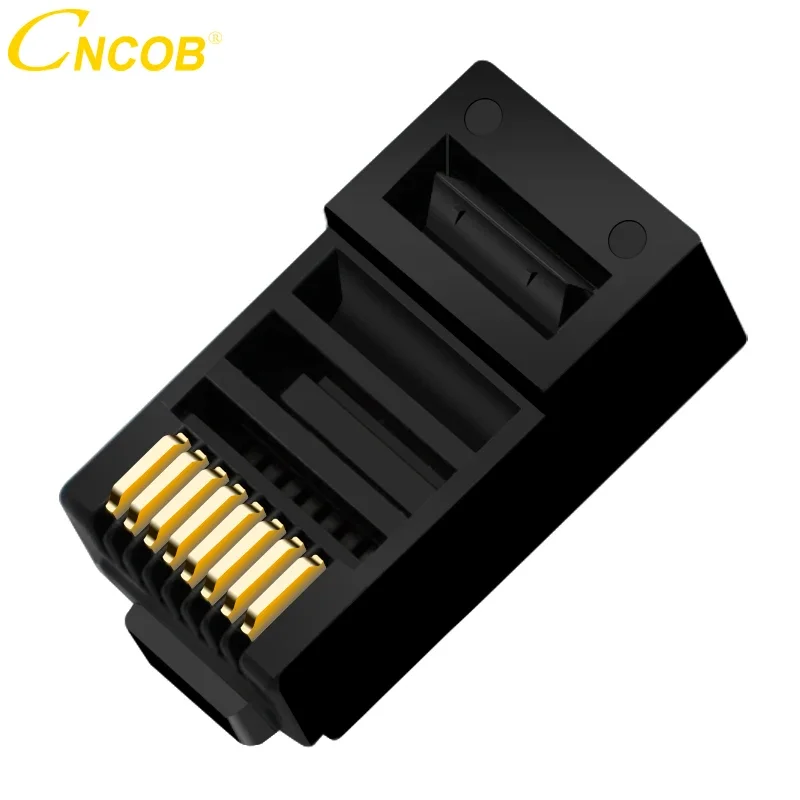 cncob Cat5E 8P8C Модульный разъем кабеля Ethernet Кристаллическая вилка Обжимная сеть Разъем RJ 45 Черный 30 шт.
cncob Cat5E 8P8C Модульный разъем кабеля Ethernet Кристаллическая вилка Обжимная сеть Разъем RJ 45 Черный 30 шт.