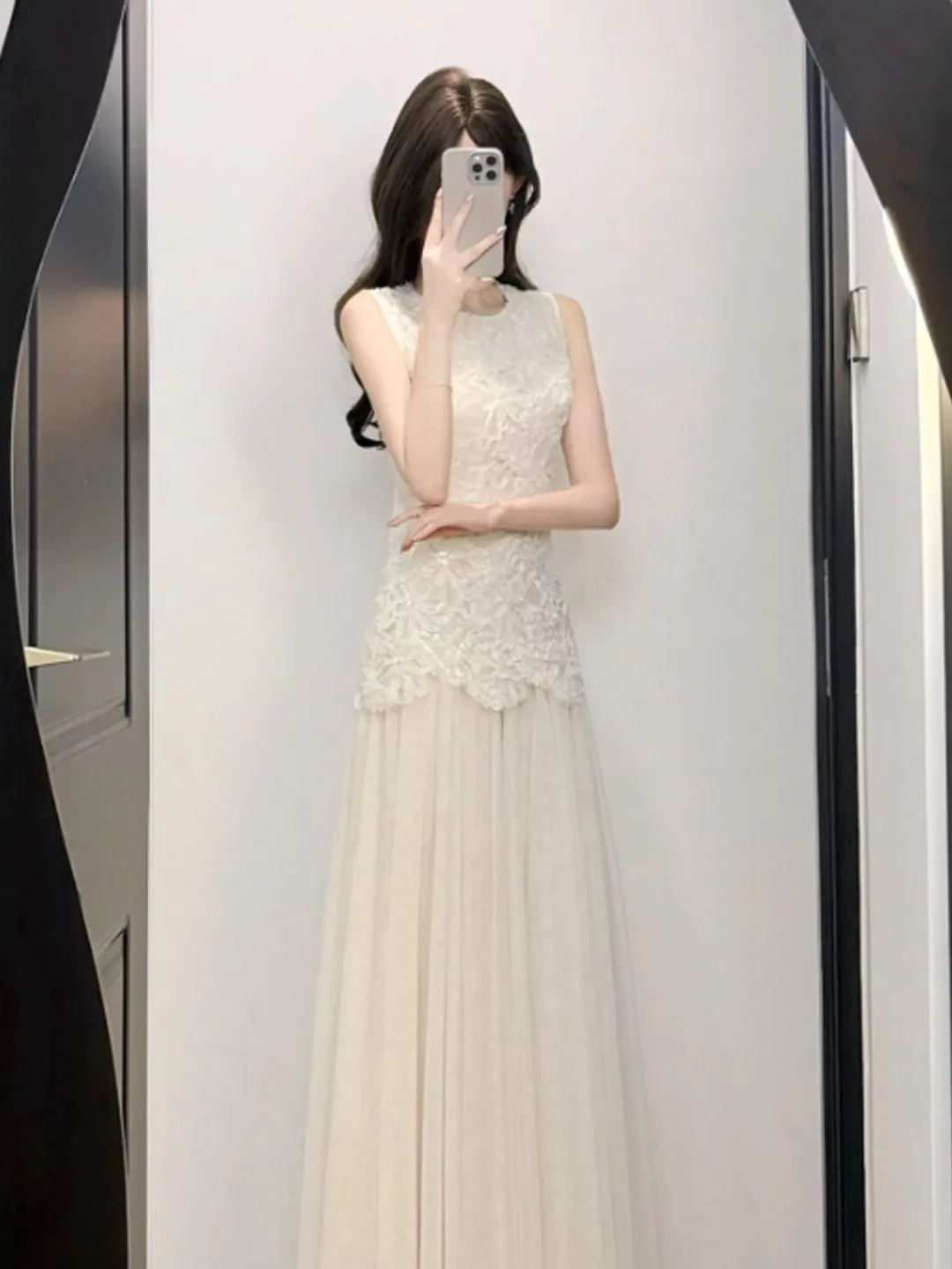 Gentle Wind Beautiful Lace Splice Slimming Strap Dress Especially Pretty Waist-Cinching Dress Summer Season Casual Wear
Gentle Wind Beautiful Lace Splice Slimming Strap Dress Especially Pretty Waist-Cinching Dress Summer Season Casual Wear