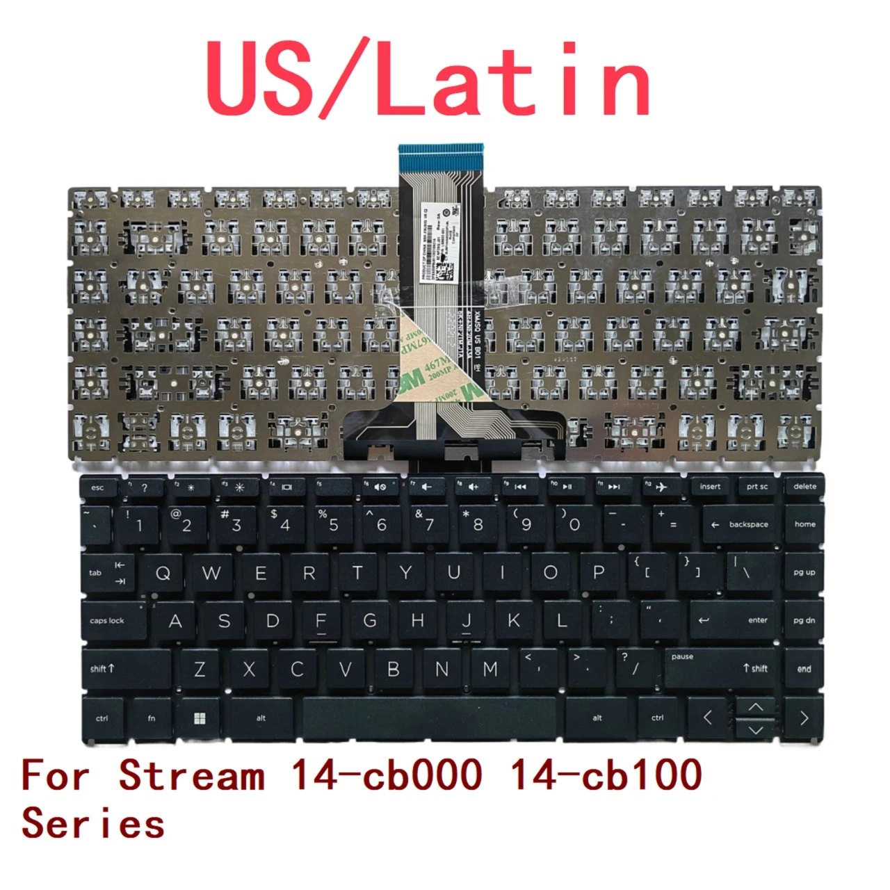 Новая Латиноамериканская Клавиатура для ноутбука HP Stream 14-cb000 14-cb100, замена ноутбука
Новая Латиноамериканская Клавиатура для ноутбука HP Stream 14-cb000 14-cb100, замена ноутбука