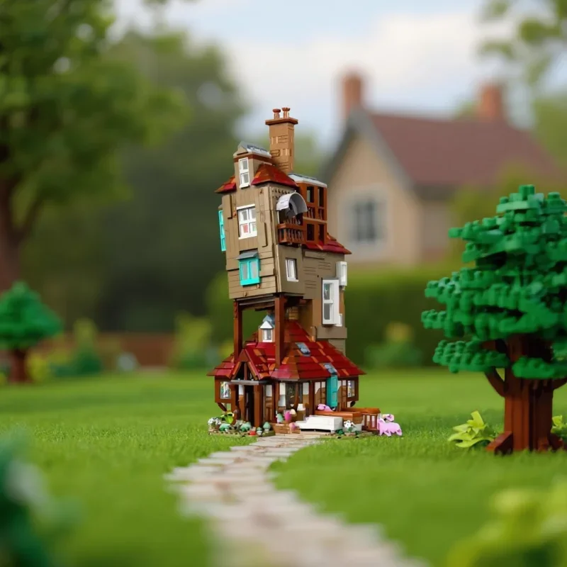 Spot 2405 pieces of MOC new The Burrow building block model creative kit brick adult birthday Christmas gift
Spot 2405 pieces of MOC new The Burrow building block model creative kit brick adult birthday Christmas gift