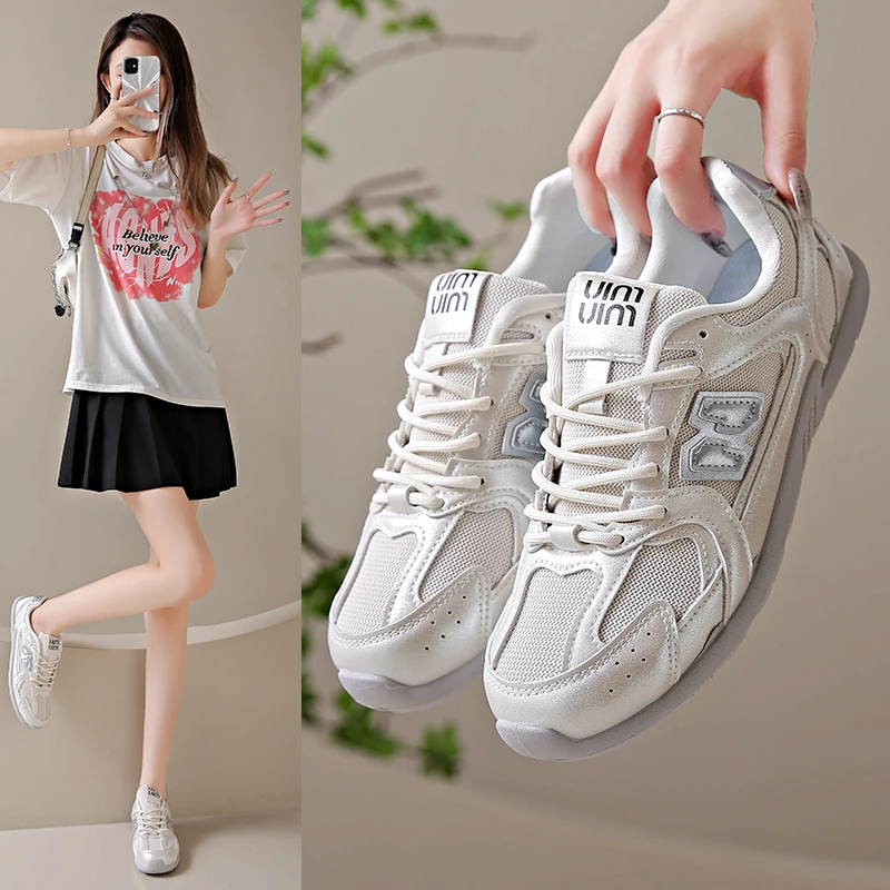 Women Shoes Breathable All-match Mesh Shoes Casual Sports Trendy Shoes Female Wear-resistant Running Shoes for Women
Women Shoes Breathable All-match Mesh Shoes Casual Sports Trendy Shoes Female Wear-resistant Running Shoes for Women