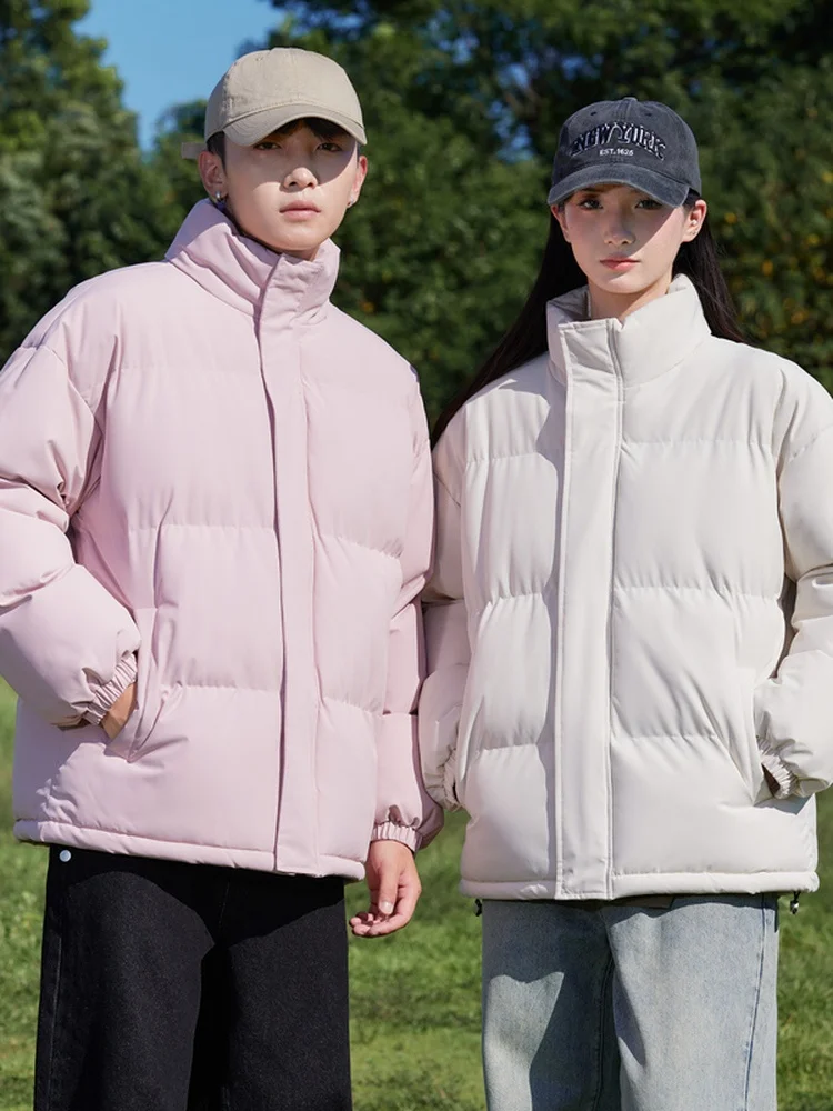 Утепленная хлопковая куртка унисекс для мужчин и женщин, зимняя теплая одежда с воротником-стойкой, модная городская повседневная модель
Утепленная хлопковая куртка унисекс для мужчин и женщин, зимняя теплая одежда с воротником-стойкой, модная городская повседневная модель