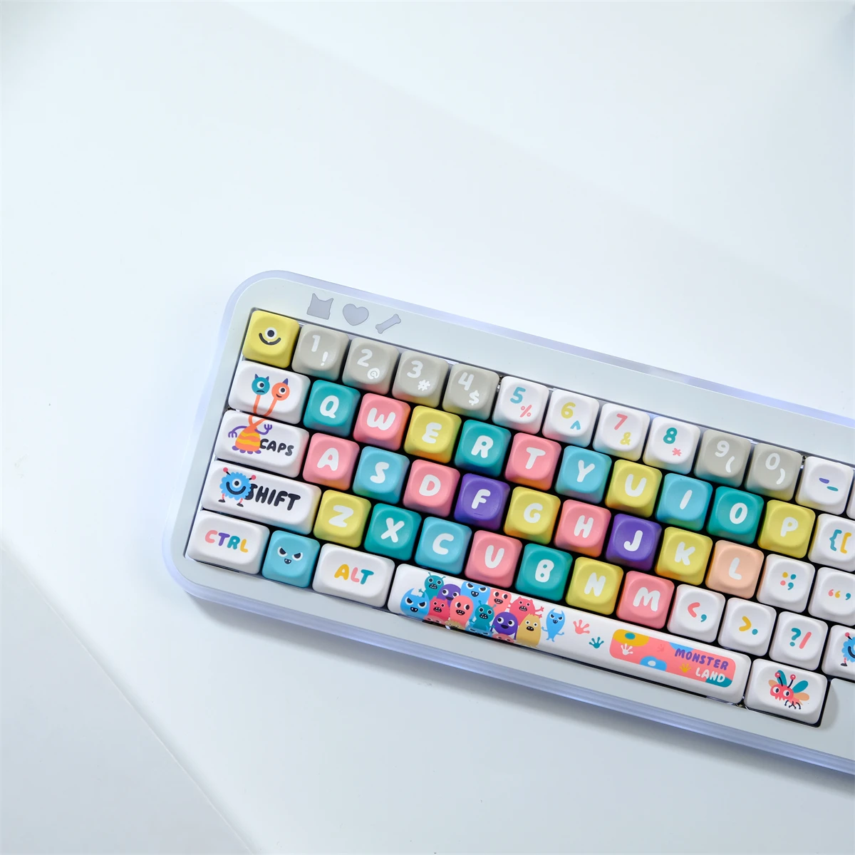 129 Keys Little Monster PBT Keycaps MOA Profile Five-sided sublimation Keycap For Gaming Mechanical Keyboard Color Keycap GK96
129 Keys Little Monster PBT Keycaps MOA Profile Five-sided sublimation Keycap For Gaming Mechanical Keyboard Color Keycap GK96