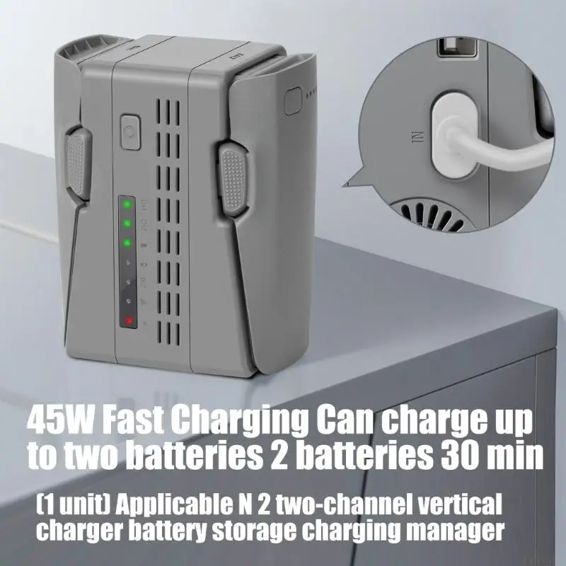 B03F Compact Standing Battery Chargers for Neo2 Battery Fast Double Charging Hub
B03F Compact Standing Battery Chargers for Neo2 Battery Fast Double Charging Hub