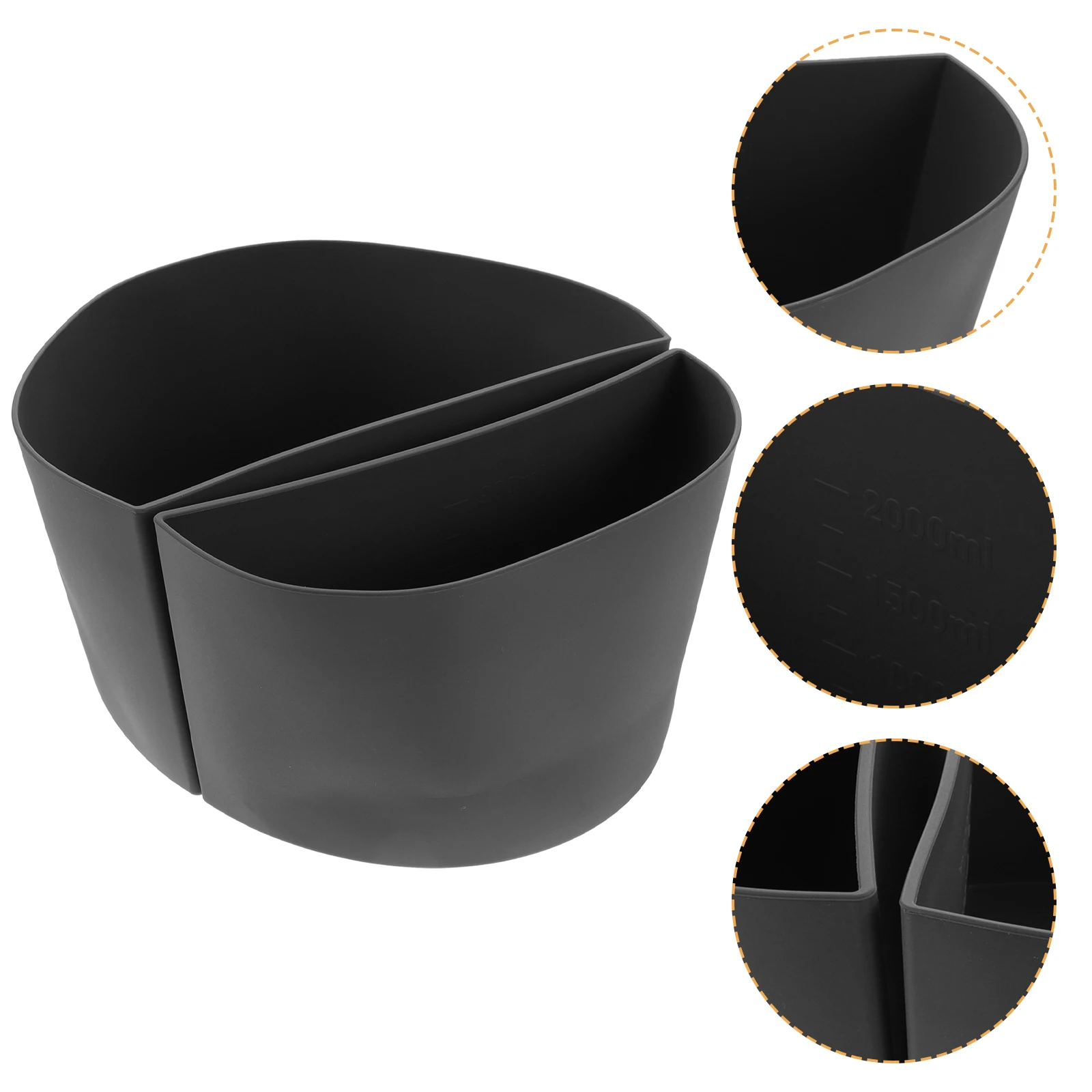 Slow Cooker Liners Reusable Silicone Divider Kitchen Gadget MultiUse Partition SlowCooker Insert Flexible WearResistant Cooker 
Slow Cooker Liners Reusable Silicone Divider Kitchen Gadget MultiUse Partition SlowCooker Insert Flexible WearResistant Cooker