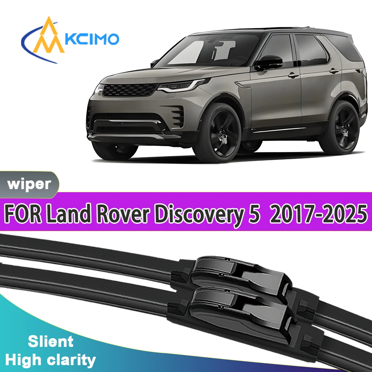 2pcs Quality Windscreen Silent Black Car Rain Brush Suitable for Land Rover Discovery 5 L462 2017-2025 Front Wiper Windshield
2pcs Quality Windscreen Silent Black Car Rain Brush Suitable for Land Rover Discovery 5 L462 2017-2025 Front Wiper Windshield