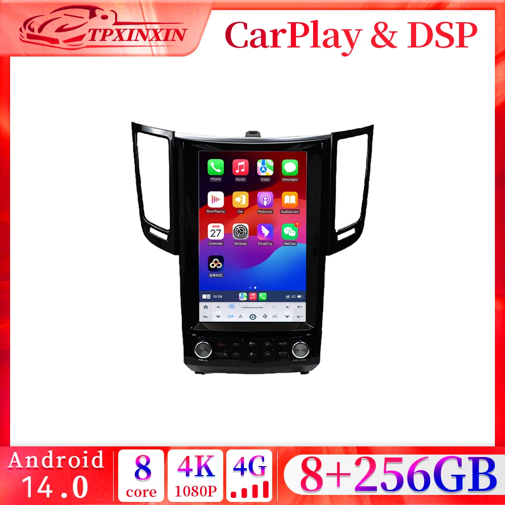 12.1inch Android 14 8+256G For Infiniti FX35 FX37 FX50 QX70 2009-2016 Car GPS Navigation Carplay Radio Stereo Multimedia Player
12.1inch Android 14 8+256G For Infiniti FX35 FX37 FX50 QX70 2009-2016 Car GPS Navigation Carplay Radio Stereo Multimedia Player